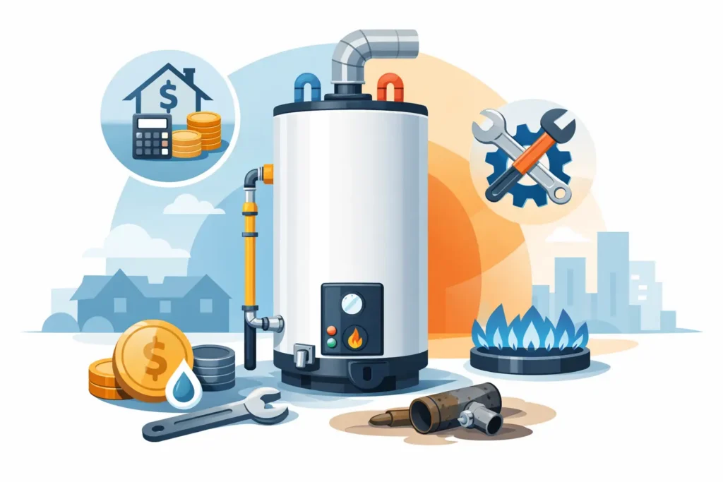 Gas Water Heater Replacement Cost 50 Gallon