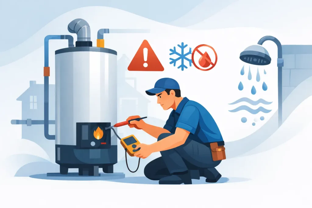 Gas Water Heater Troubleshooting No Hot Water