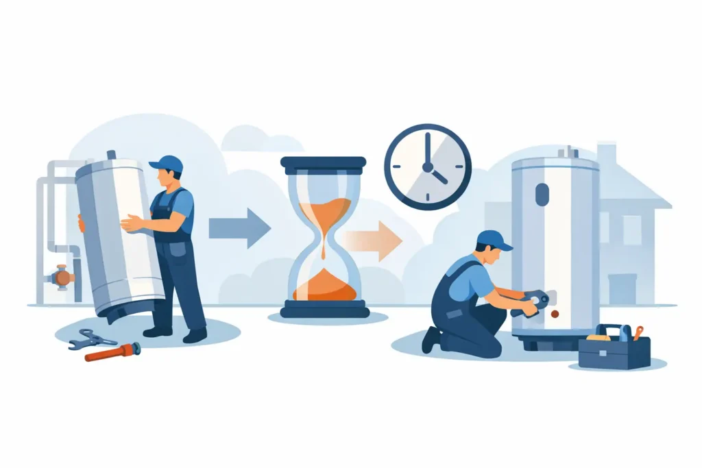 How Long Does It Take to Get a Water Heater Replaced?