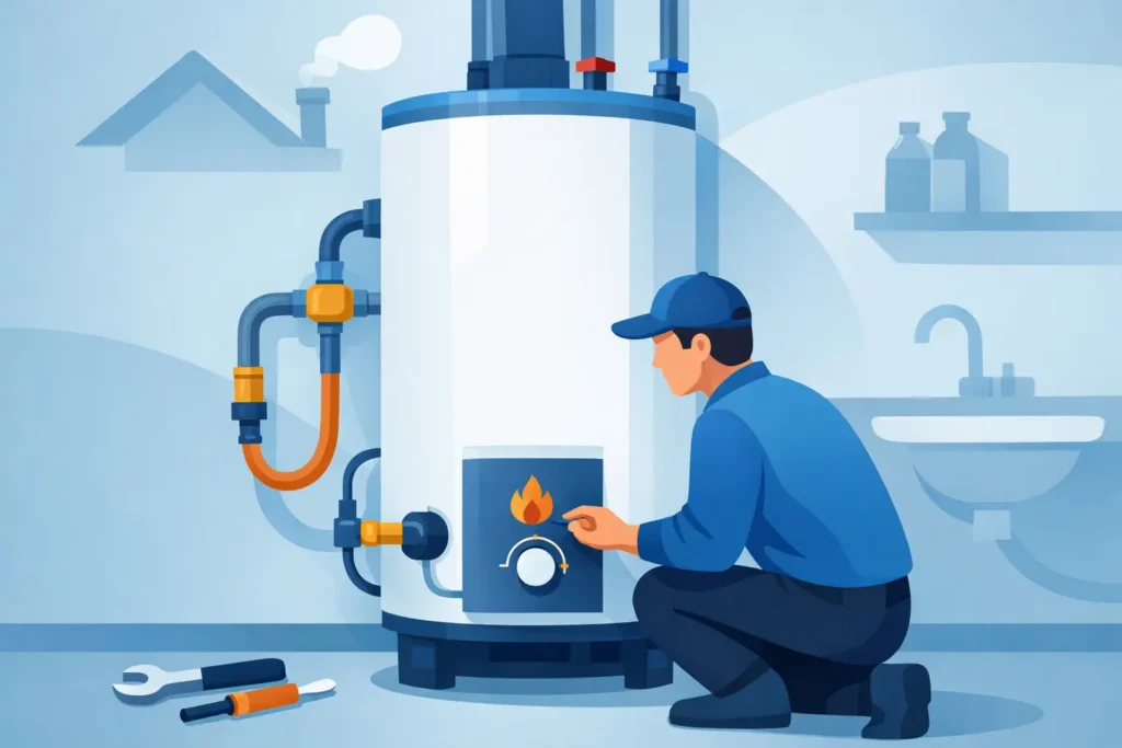 How to Restart a Gas Water Heater Safely