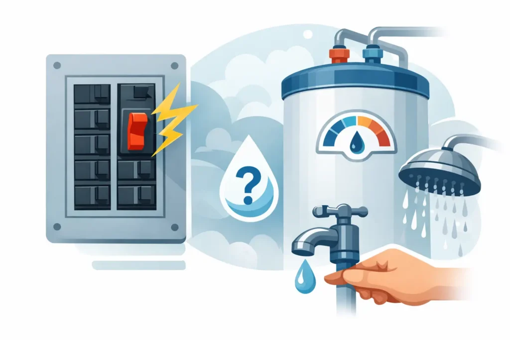 No Hot Water After Breaker Trip? What to Check