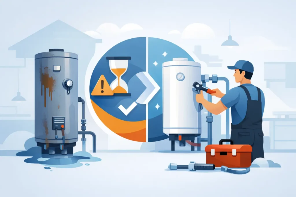When to Replace Old Water Heater at Home